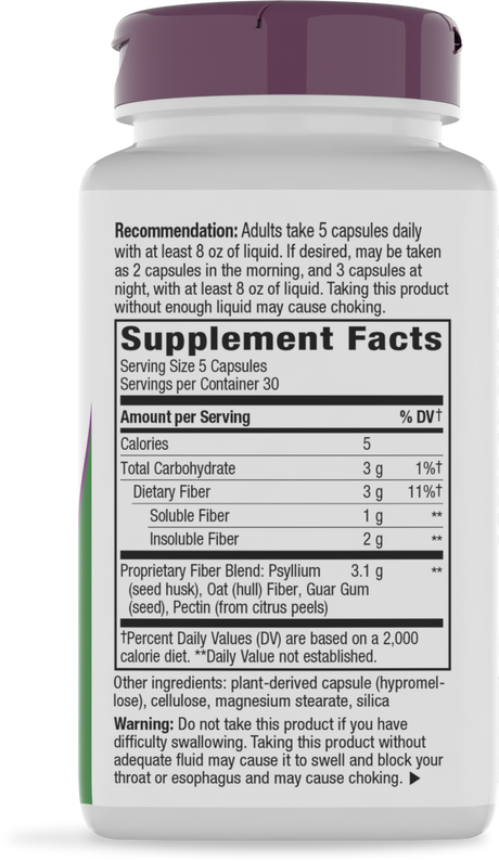 <{%360IMAGE1_08452%}>Nature's Way® | Fiber Fusion Daily - right side of pack