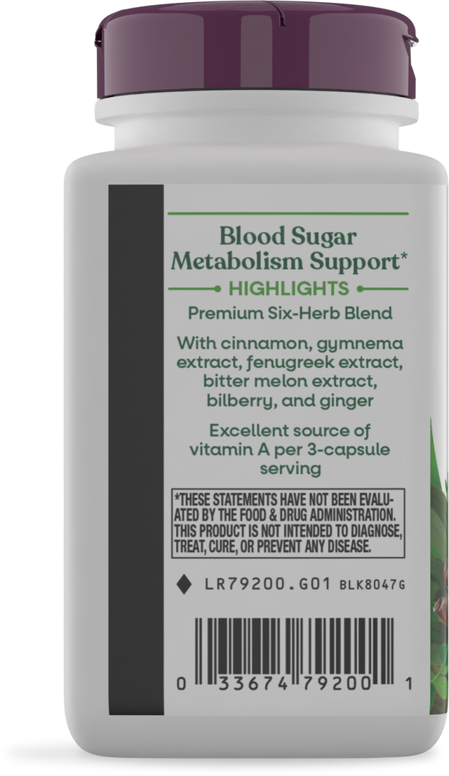 <{%360IMAGE2_79200%}>Nature's Way® | Blood Sugar Manager - left side of pack