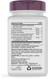 <{%360IMAGE3_01315%}>Nature's Way® | Complete Liver Cleanse - back of pack