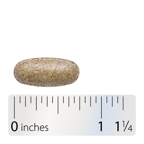 <{%360IMAGE3_13901%}>Nature's Way® | Alive! Women's 50+ Complete Multivitamin - Tablet and ruler