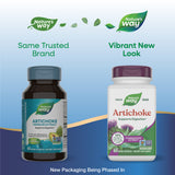 <{%MAIN1_64600%}>Nature's Way® | Artichoke - package updates old to new