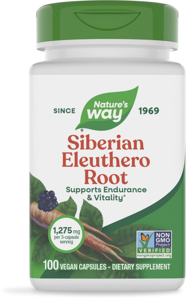 <{%PRIMARY_13500%}>Nature's Way® | Siberian Eleuthero Root, 100 capsules