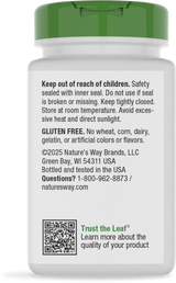 <{%360IMAGE3_15540%}>Nature's Way® | Red Yeast Rice - back of pack