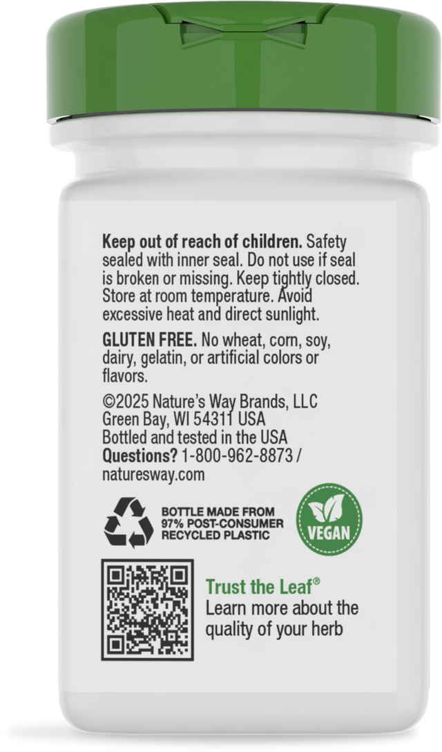 <{%360IMAGE3_13900%}>Nature's Way® | Goldenseal Root - back of pack