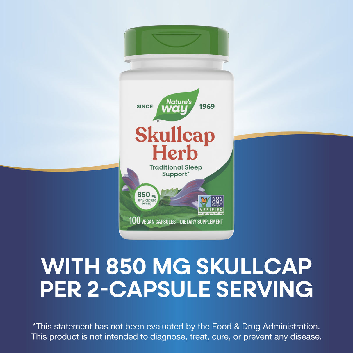 <{%MAIN3_16900%}>Nature's Way® | Skullcap Herb