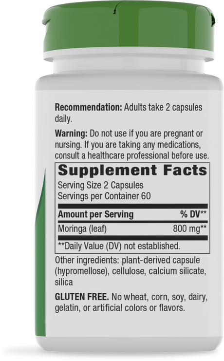 <{%360IMAGE1_15963%}>Nature's Way® | Moringa - right side of pack