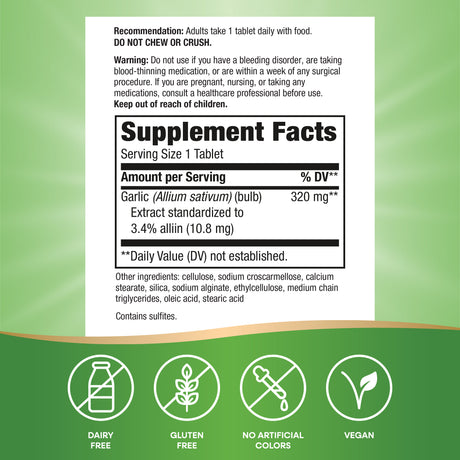 <{%MAIN10_08503%}>Nature's Way® | Garlinase 5000