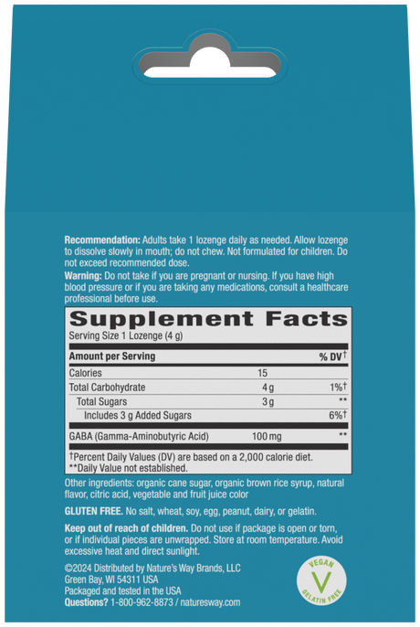 <{%360IMAGE1_14983%}>Nature's Way® | Calm Drops Lozenges - back of pack