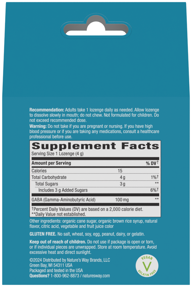 <{%360IMAGE1_14983%}>Nature's Way® | Calm Drops Lozenges - back of pack