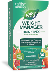 <{%PRIMARY_14985%}>Nature's Way® | Weight Manager Drink Mix, 30 drink mixes, Mixed Fruit