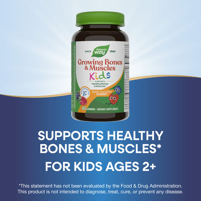 <{%MAIN3_13371%}>Nature's Way® | Kids Growing Bones & Muscles Gummies