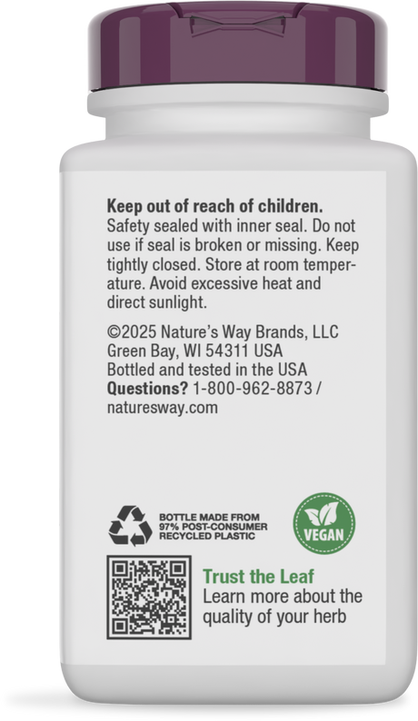 <{%360IMAGE3_15321%}>Nature's Way® | Rhodiola - back of pack