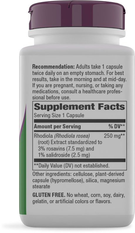 <{%360IMAGE1_15321%}>Nature's Way® | Rhodiola - right side of pack
