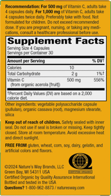<{%360IMAGE1_15142%}>Nature's Way® | Alive! Vitamin C - right side of pack