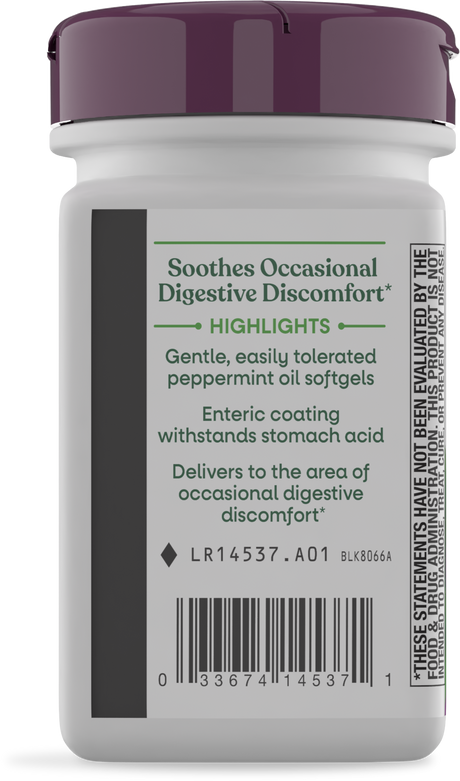 <{%360IMAGE2_14537%}>Nature's Way® | Pepogest (Peppermint Oil) - left side of pack