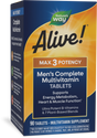 <{%PRIMARY_15542%}>Nature's Way® | Alive! Max3 Potency Men's Complete Multivitamin Tablets, 90 tablets