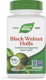 <{%PRIMARY_10600%}>Nature's Way® | Black Walnut Hulls, 100 capsules