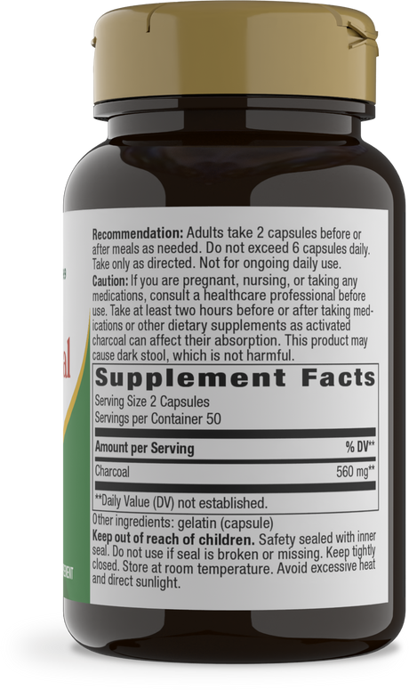 <{%360IMAGE1_45171%}>Nature's Way® | Activated Charcoal - right side of pack