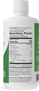 <{%360IMAGE1_14280%}>Nature's Way® | Aloe Vera Leaf Juice - right side of pack