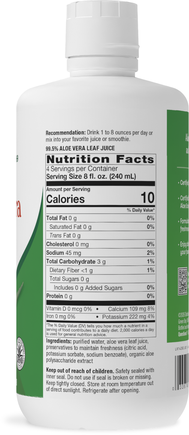<{%360IMAGE1_14280%}>Nature's Way® | Aloe Vera Leaf Juice - right side of pack