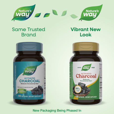 <{%MAIN1_45171%}>Nature's Way® | Activated Charcoal - package updates old to new