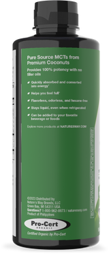 <{%360IMAGE5_10895%}>Nature's Way® | Organic MCT Oil - left side of pack