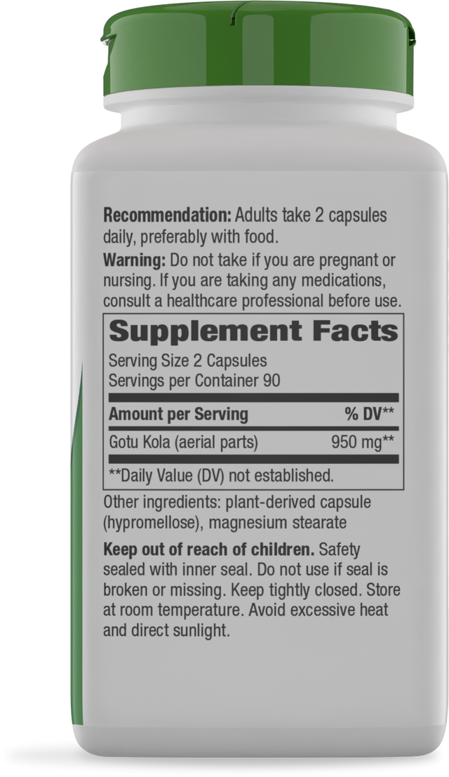 <{%360IMAGE1_14008%}>Nature's Way® | Gotu Kola Herb - right side of pack