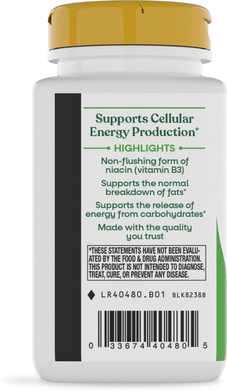 <{%360IMAGE2_40480%}>Nature's Way® | Niacinamide - left side of pack