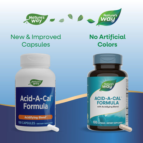 <{%MAIN1_01151%}>Nature's Way® | Acid-A-Cal Formula - package updates old to new