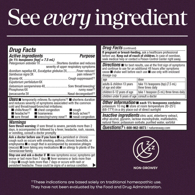 <{%MAIN4_15136%}>Nature's Way® | Sambucus Cold+Flu Relief Elderberry Syrup