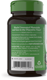 <{%360IMAGE5_2070%}>Nature's Way® | Activated Charcoal - left side of pack