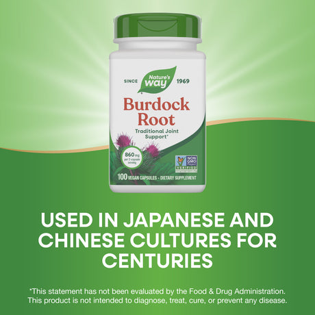 <{%MAIN3_11200%}>Nature's Way® | Burdock Root