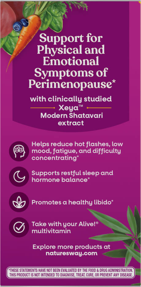 <{%360IMAGE2_15935%}>Nature's Way® | Alive Perimenopause - left side of pack