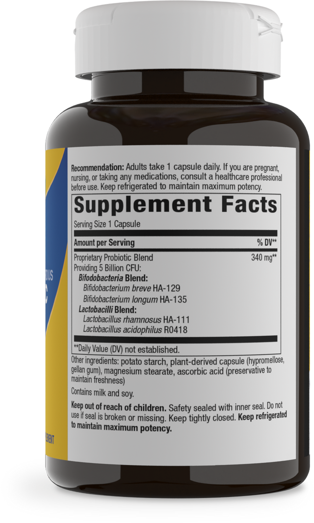 <{%360IMAGE1_15651%}>Nature's Way® | Primadophilus Bifidus Probiotic - right side of pack