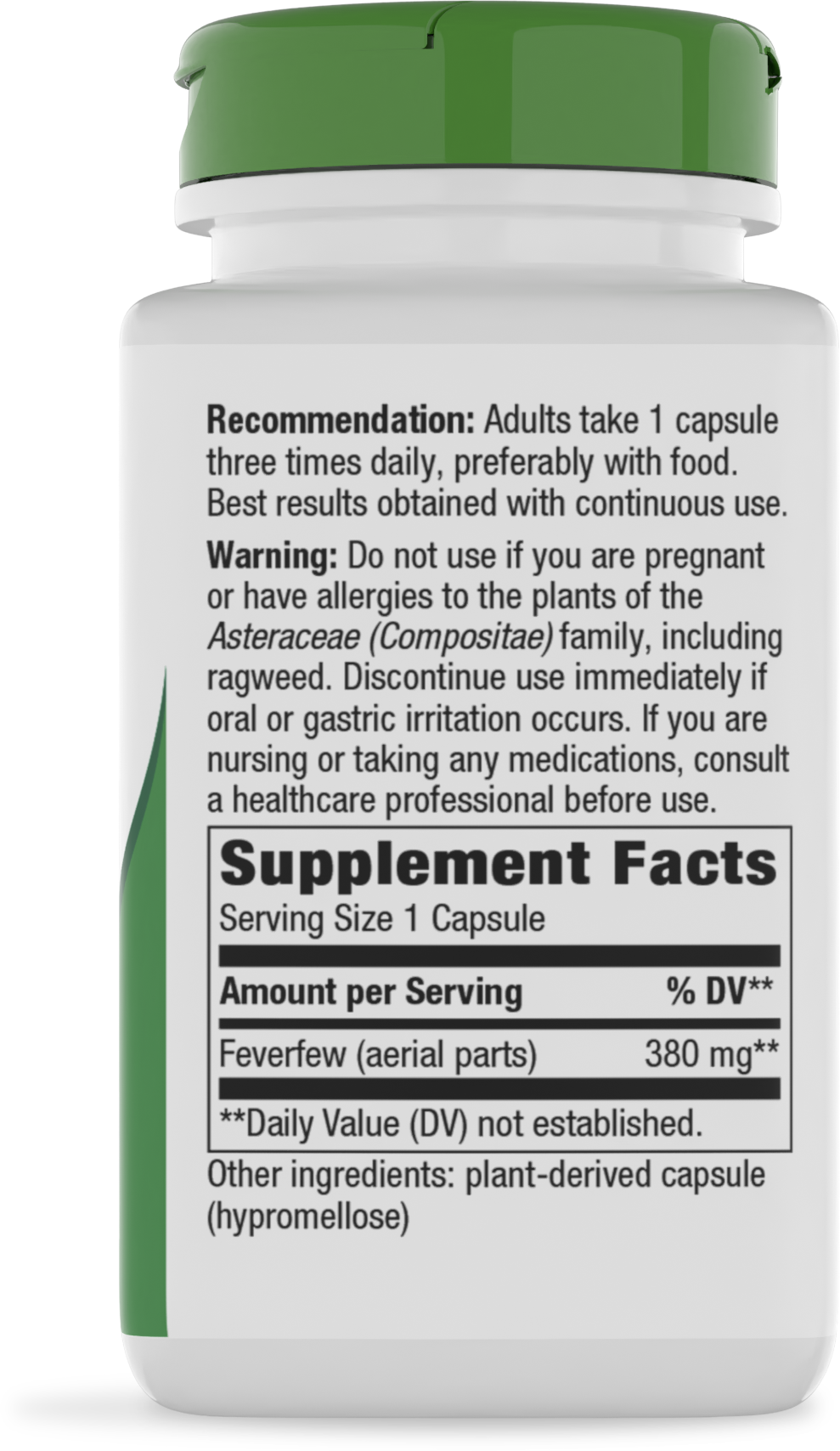 <{%360IMAGE5_12850%}>Nature's Way® | Feverfew Herb - right side of pack