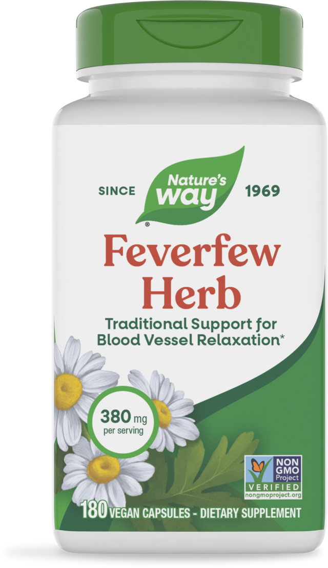 <{%PRIMARY_12808%}>Nature's Way® | Feverfew Herb, 180 capsules