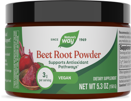 <{%PRIMARY_12127%}>Nature's Way® | Beet Root Powder, 5 oz (150 g)