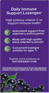<{%360IMAGE2_14001%}>Nature's Way® | Sambucus Immune Lozenges - left side of pack