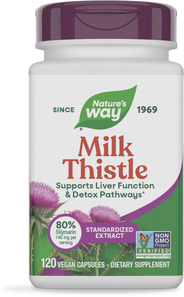 <{%PRIMARY_15355%}>Nature's Way® | Milk Thistle, 120 capsules