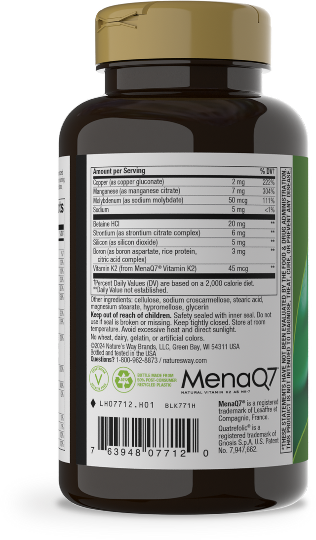 <{%360IMAGE2_07712%}>Nature's Way® | OsteoPrime Plus - left side of pack