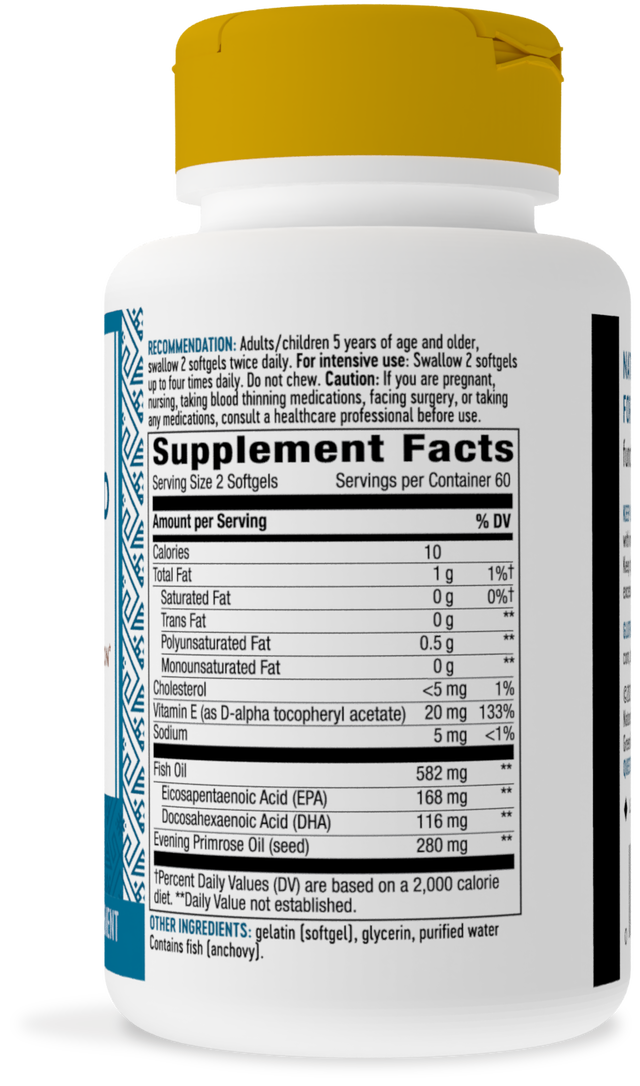 <{%MAIN1_14181%}>Nature's Way® | EFA Blend for Kids - right side of pack