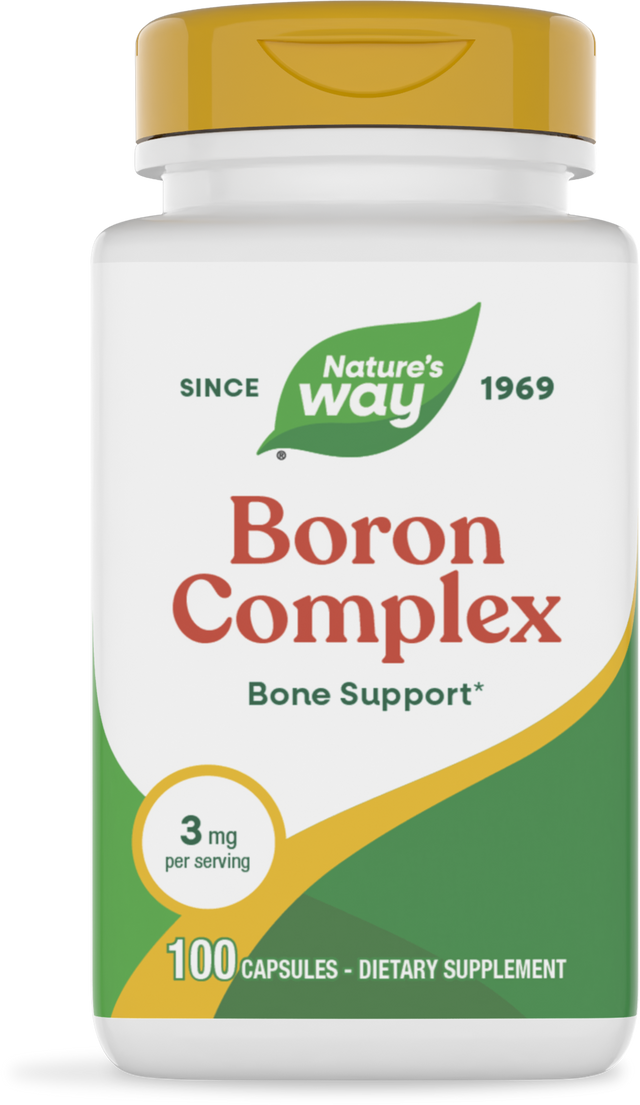 <{%PRIMARY_41101%}>Nature's Way® | Boron Complex, 100 capsules