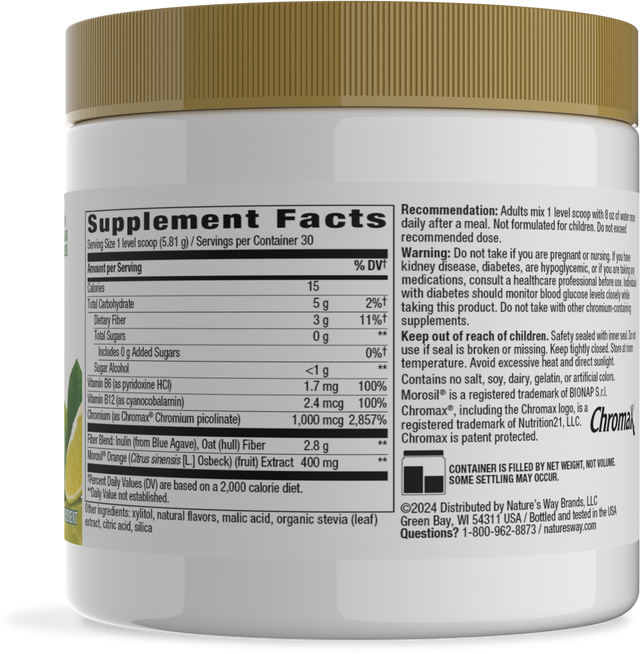 <{%360IMAGE4_14989%}>Nature's Way® | Weight Manager Drink Mix Powder - right side of pack