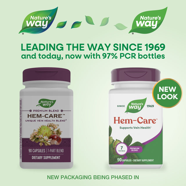 <{%MAIN1_03209%}>Nature's Way® | Hem-Care Premium Blend - package updates old to new