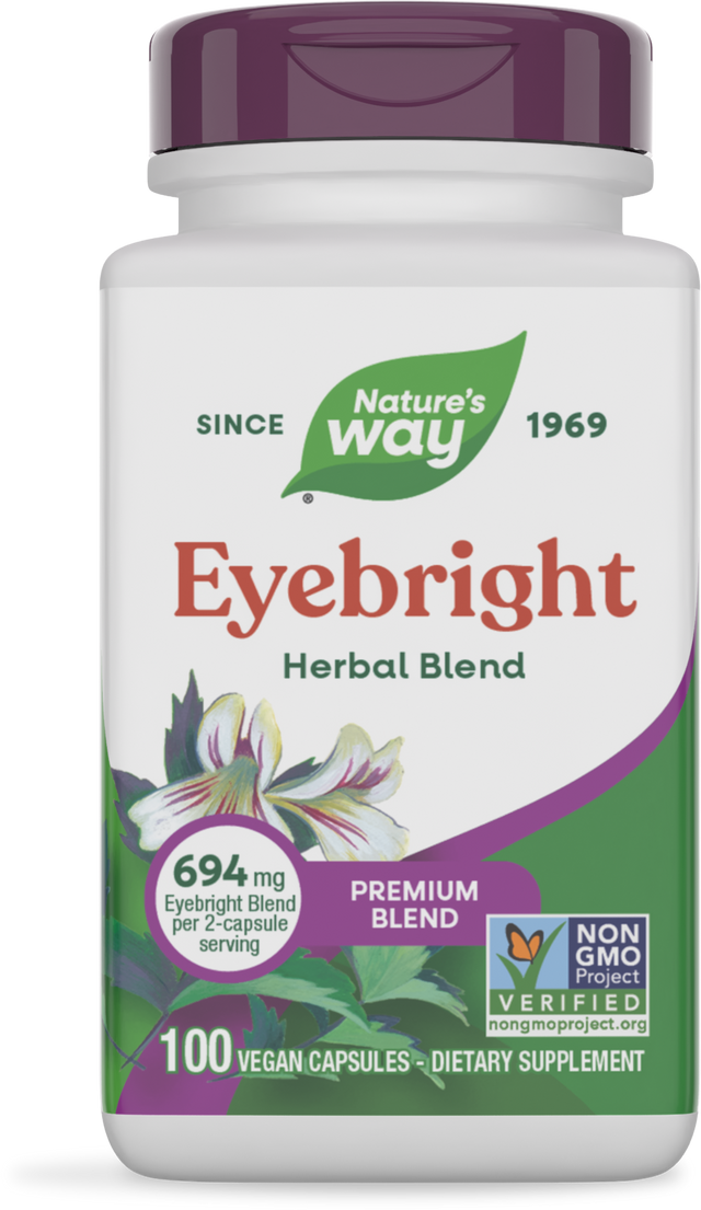<{%PRIMARY_380%}>Nature's Way® | Eyebright Premium Blend, 100 capsules