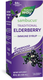 <{%PRIMARY_6970%}>Nature's Way® | Sambucus Traditional Elderberry Immune Syrup, 4 fl oz (120 ml), Elderberry