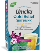 <{%PRIMARY_15146%}>Nature's Way® | Umcka Cold Relief Hot Drink, 10 drink mixes, Lemon
