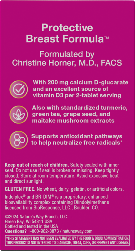 <{%360IMAGE3_05886%}>Nature's Way® | Protective Breast Formula - back of pack