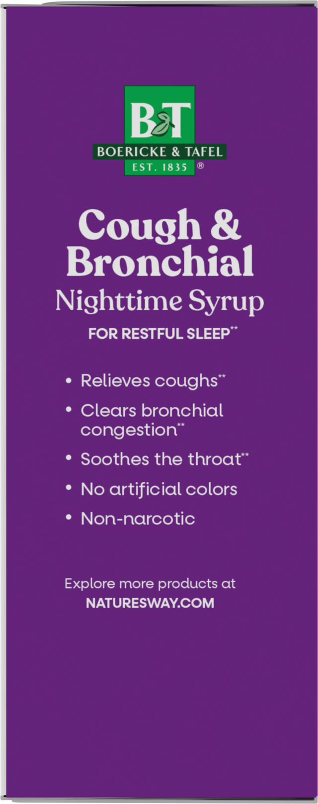 <{%360IMAGE7_16278%}>Nature's Way® | Cough & Bronchial Nighttime - left side of pack
