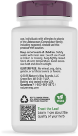 <{%360IMAGE3_79270%}>Nature's Way® | Leg Veins Premium Blend - back of pack